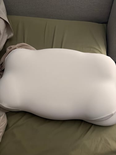 Customer photo review of Cloud Cooling Pillow Case
