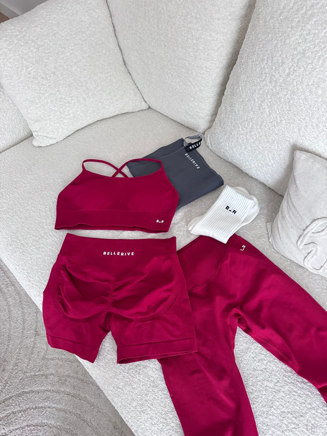 Customer photo review of Legging - Cerise