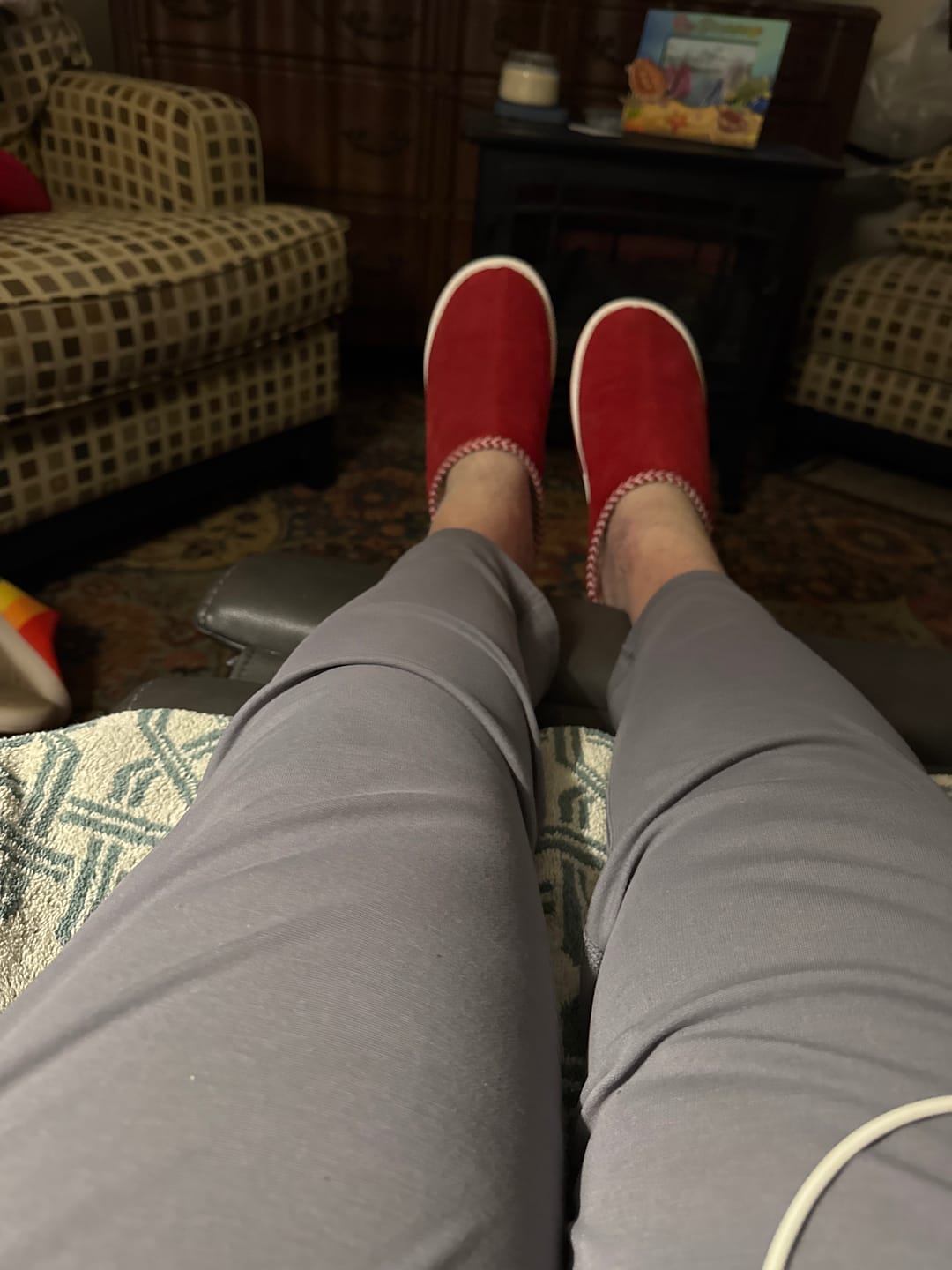 Customer photo review of TABITHA RED/WHITE