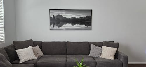 Customer photo review of Pre-installed Premium Hanging Kit