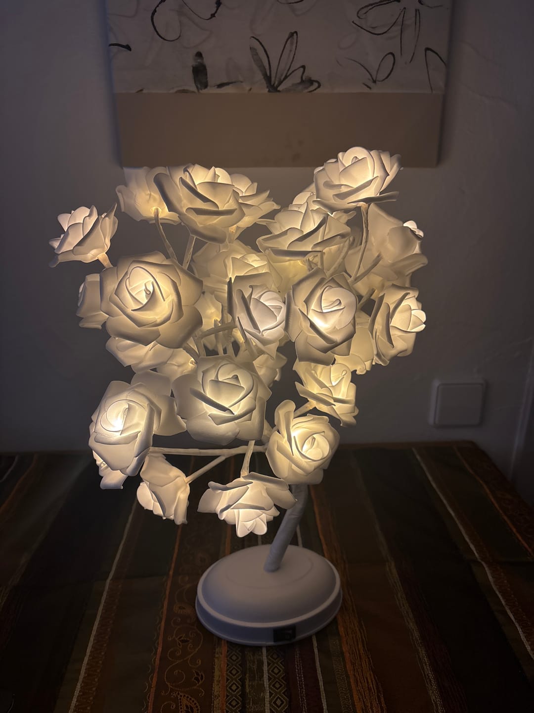 Customer photo review of Bäumlein® - mit 32 LED Rosen