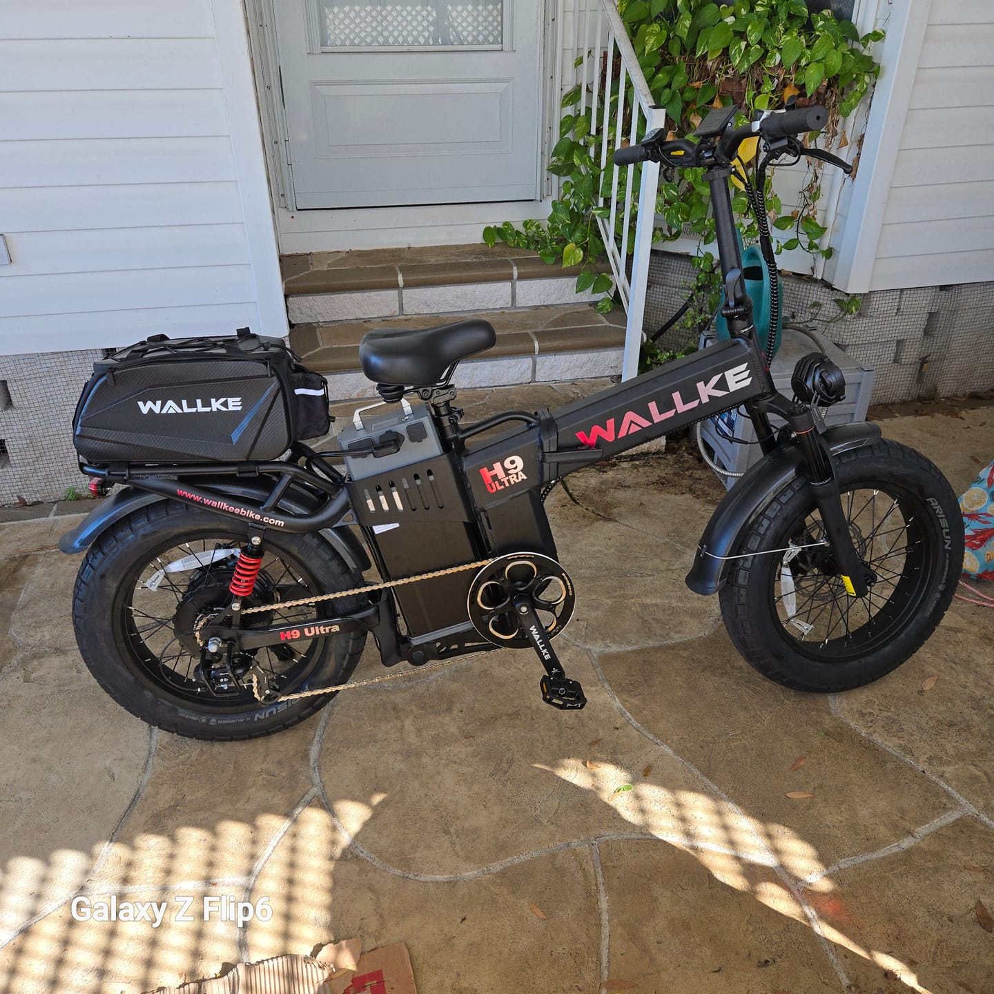 Customer photo review of 2026 WALLKE H9 Ultra Folding | Off-grid PowerStorage E-Bike