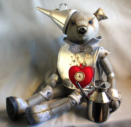 Customer photo review of Tin Man   Large Art Doll/Bear  PDF Pattern   Approx 40cm Seated