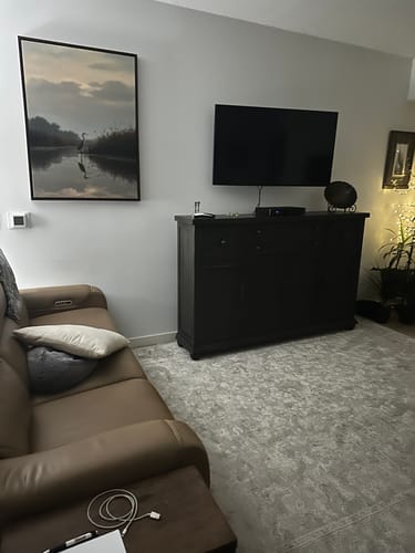 Customer photo review of Misty Reflection Canvas Art