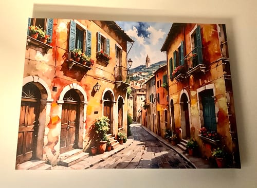 Customer photo review of Tuscan Charm - Embellished Art - EA451 - 50x70cm