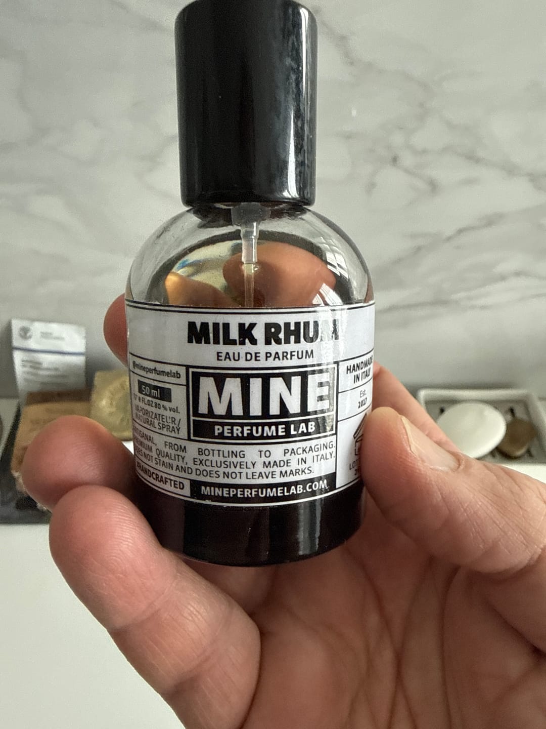 Customer photo review of MILK RHUM