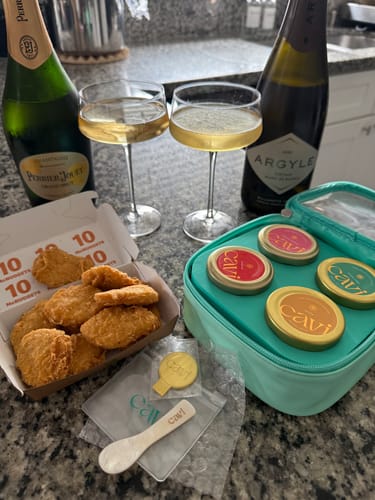 Customer photo review of CAVI's Beginner Tasting Kit