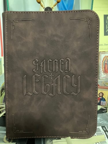 Customer photo review of The Legacy Binder