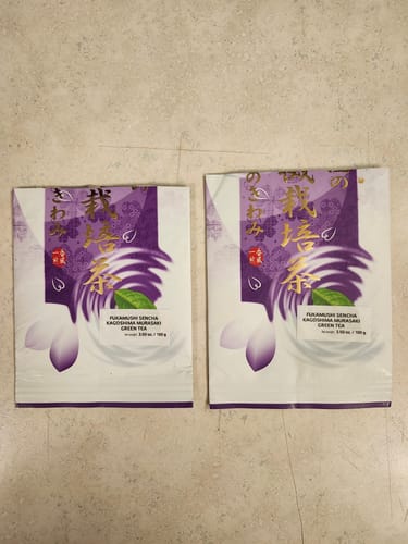 Customer photo review of Fukamushi Sencha Kagoshima Murasaki