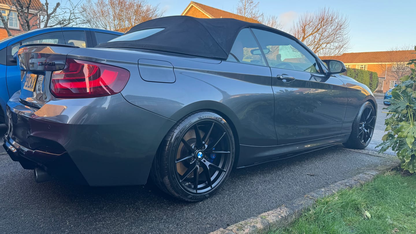 Customer photo review of 763m Satin Black 18” Alloys