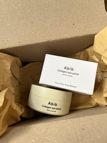 Customer photo review of Collagen eye patch Jericho rose jelly