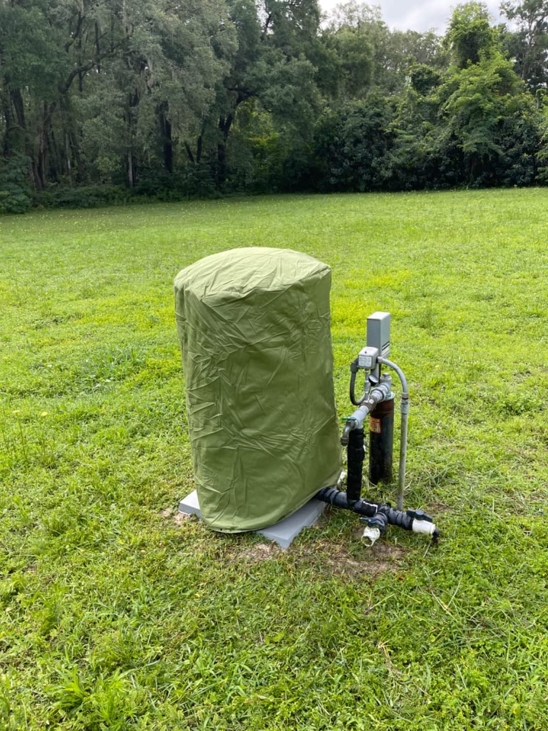 Customer photo review of Cold Snap™ Pressure Tank Insulation Multilayer Jacket