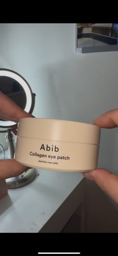 Customer photo review of Collagen eye patch Jericho rose jelly