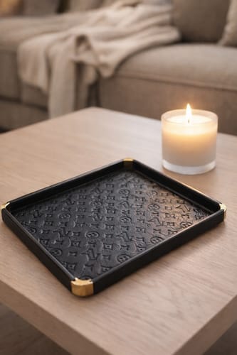 Customer photo review of LV RECTANGLE SERVING TRAY (BLACK)