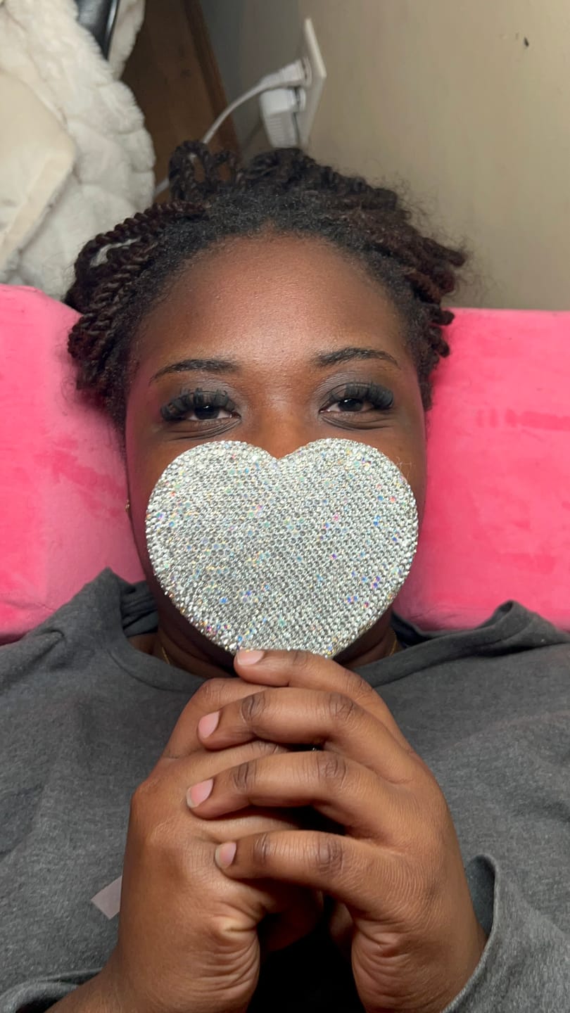 Customer photo review of Birdie Lashes