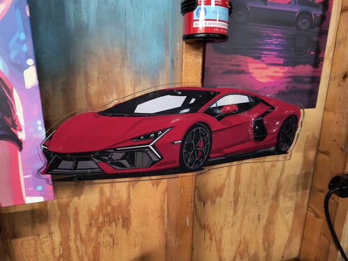 Customer photo review of Revuelto Front Angle Acrylic Print