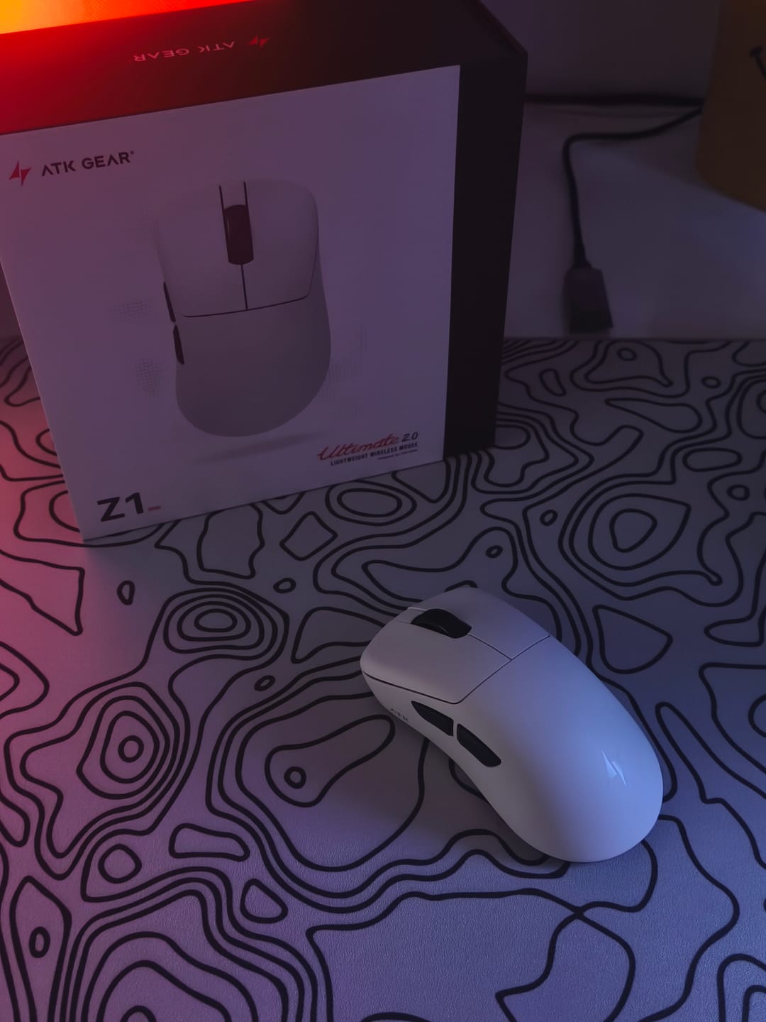 Customer photo review of ATK Blazing Sky Z1 V2 Wireless Mouse