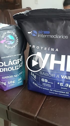 Customer video review of Proteína Whey - Vainilla