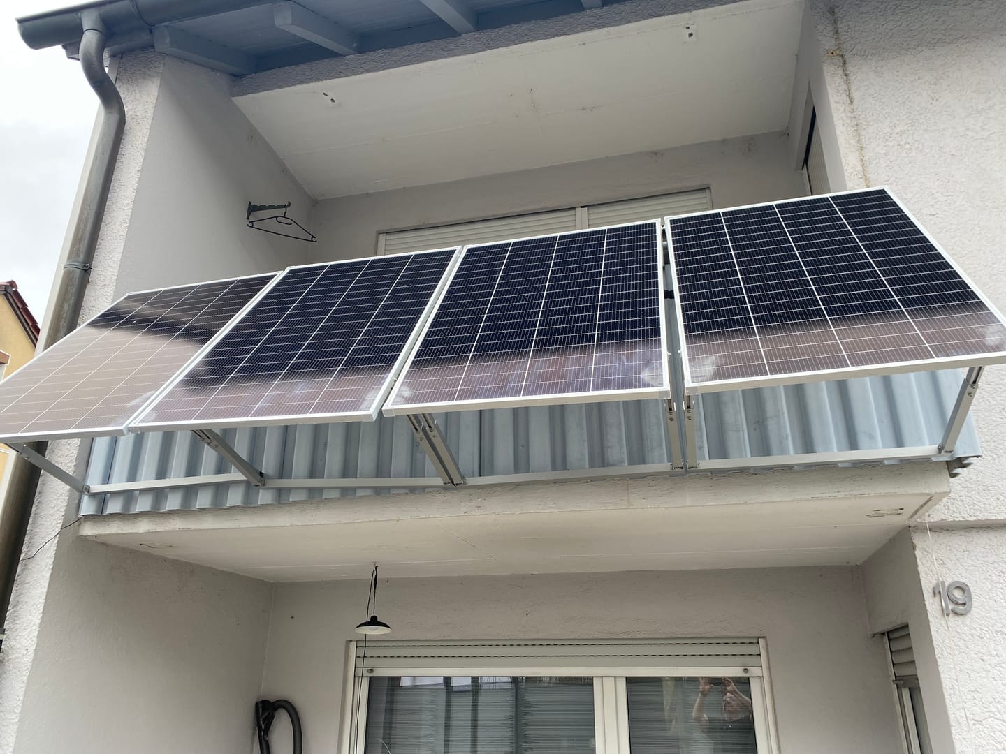 Customer photo review of Ray Lite Balkonkraftwerk 200W~1200W