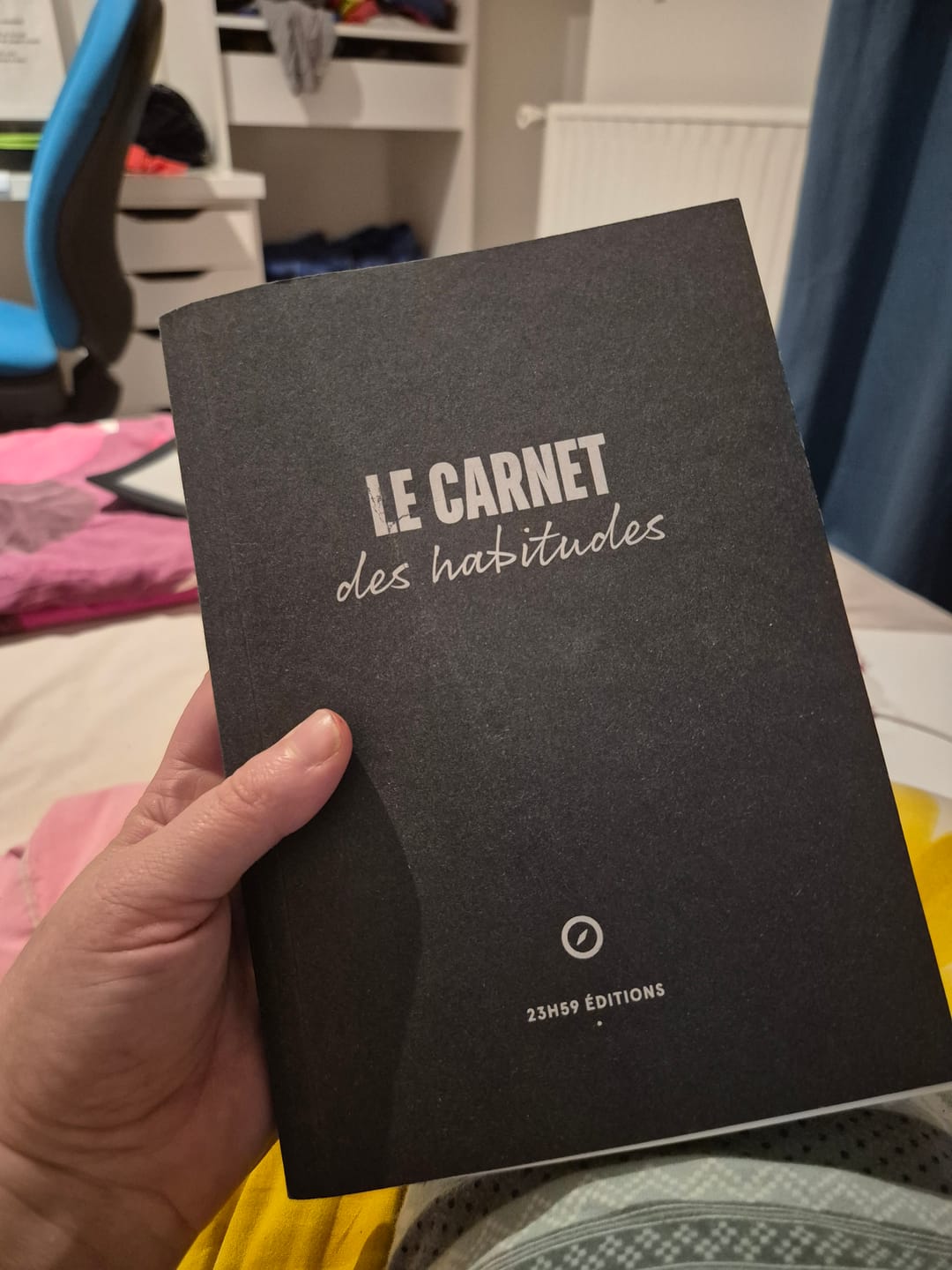 Customer photo review of Carnet des Habitudes - Édition Pionniers