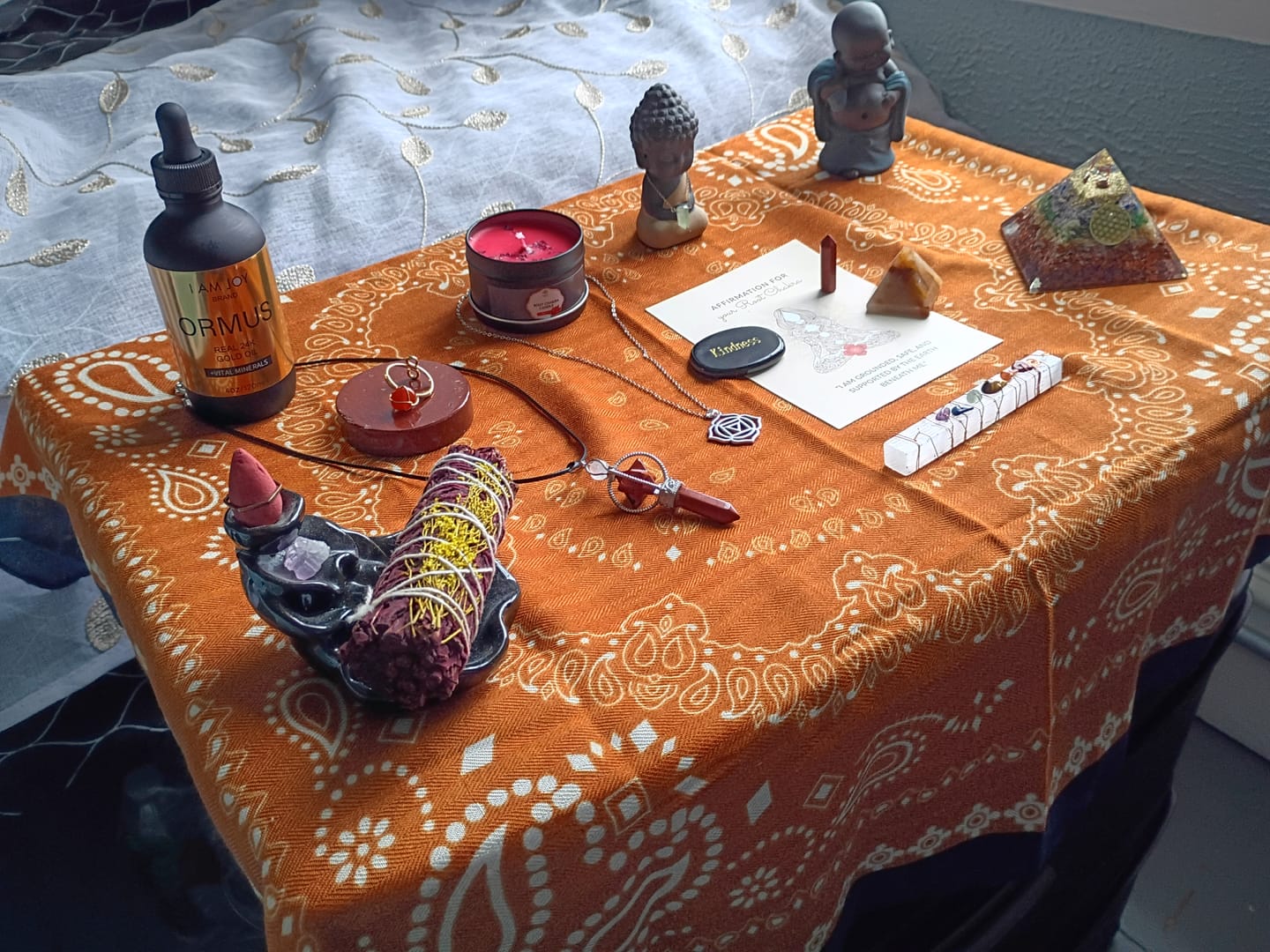 Customer photo review of Chakra Subscription Box