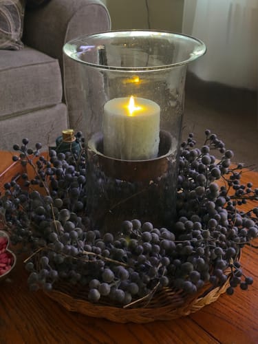 Customer photo review of Blueberry Wreath