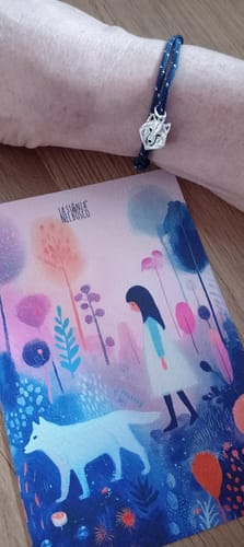 Recensione con foto di un cliente su Lupo 🐺 - Bracciale animale guida