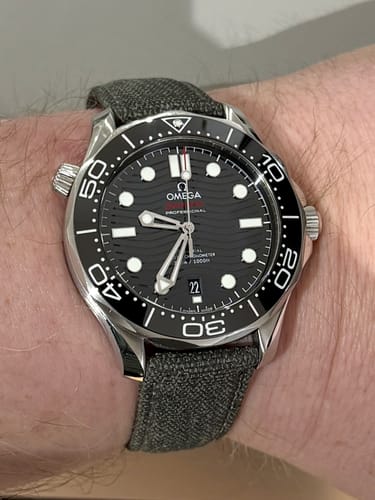 Customer photo review of Panthera Canvas – Uhrenarmband