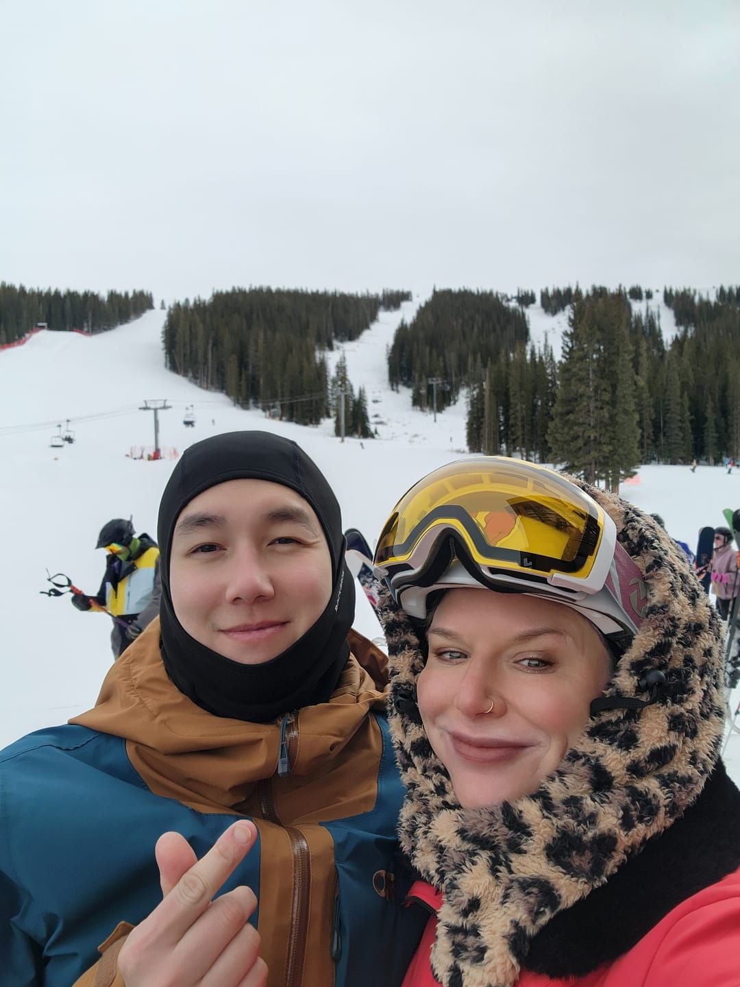 Customer photo review of Women's Toe Protection Socks for Runners, Skiers, and Court Sports (4-Pack)