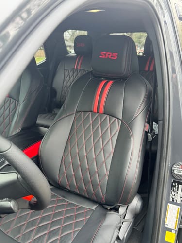 Customer photo review of Premium Custom-Fit Seat Covers