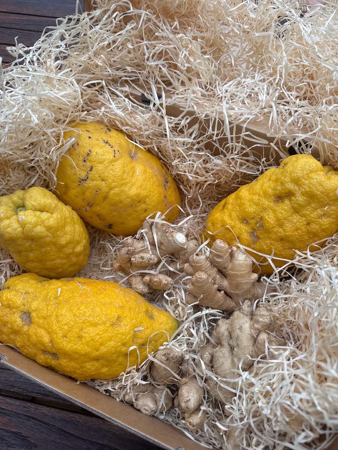 Customer photo review of Ingwer Bio aus Peru mit Schale verwertbar!