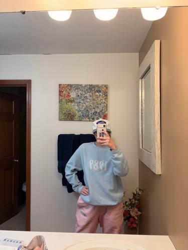 Customer photo review of LordForgive Me White/Denim (Unstructured)