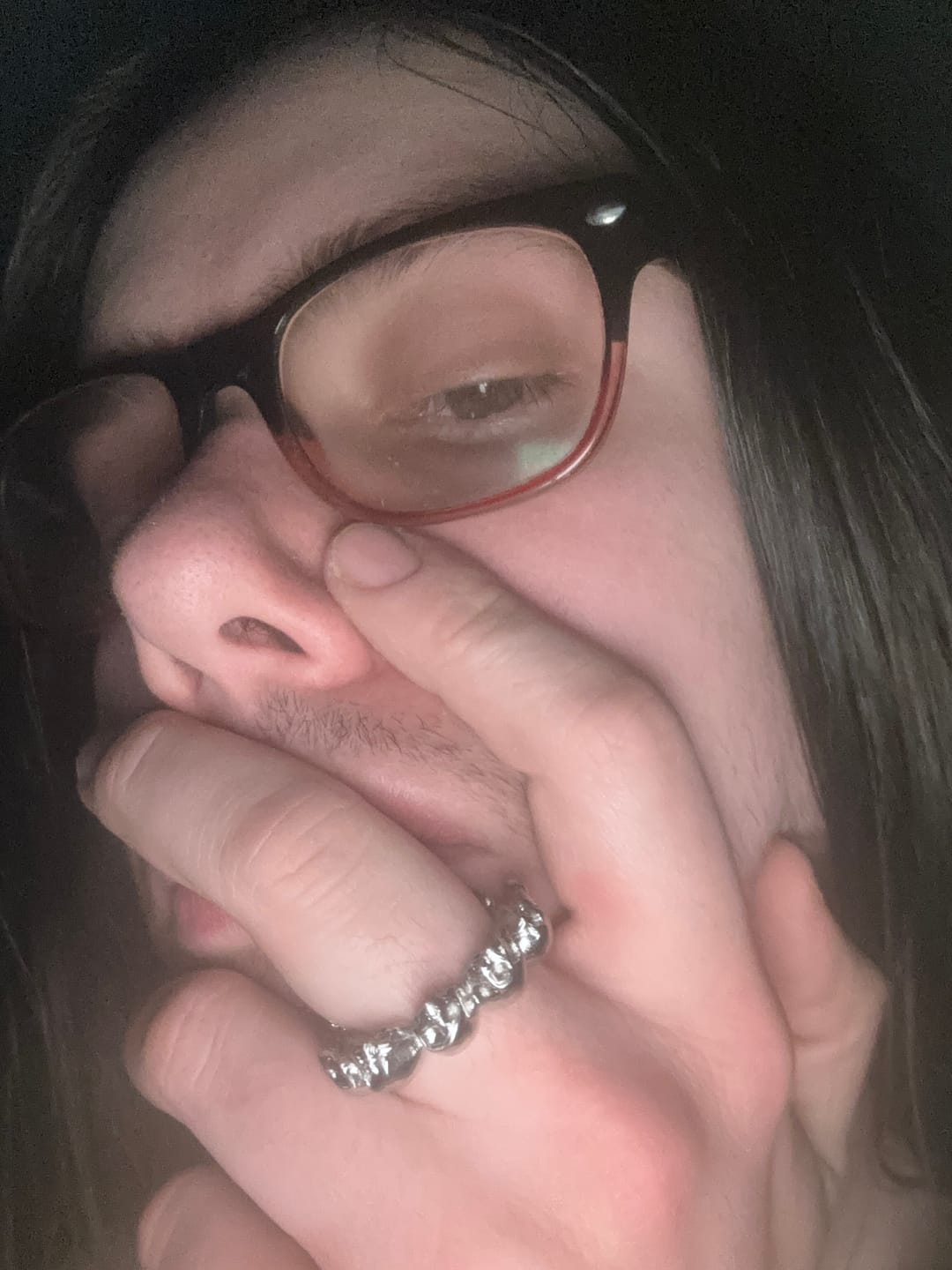 Customer photo review of 10 STAGES OF ADDICTION RING