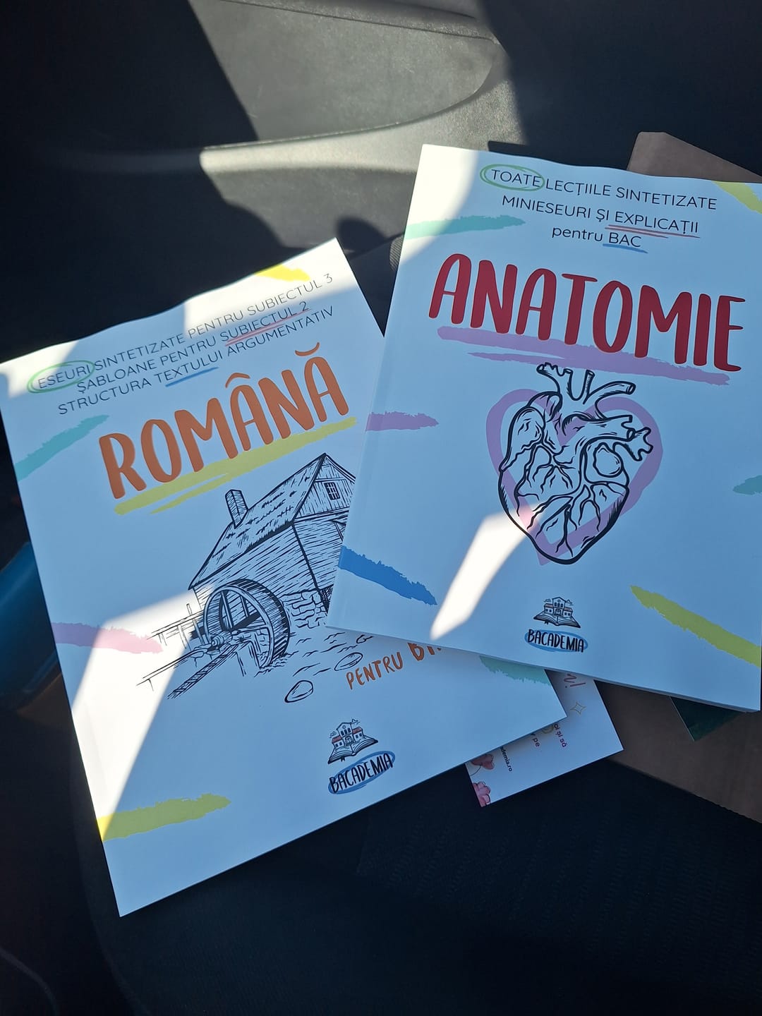 Customer photo review of Pachet Bacalaureat (Română + Anatomie clasele XI-XII) Bacademia
