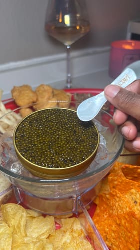 Customer photo review of Kaluga Hybrid Caviar
