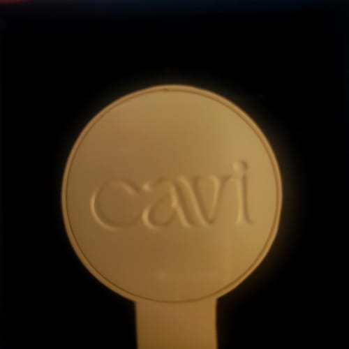 Customer photo review of CAVI's Caviar Tin Opener