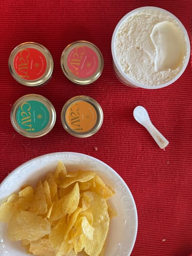 Customer photo review of CAVI's Beginner Tasting Kit • Back in Stock