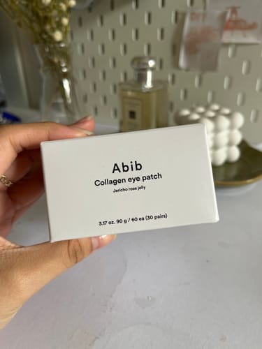 Customer photo review of Collagen eye patch Jericho rose jelly