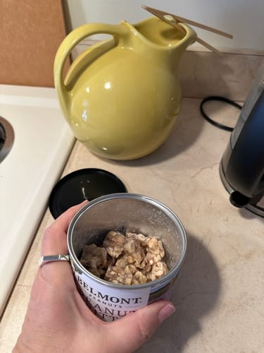 Customer photo review of Peanut Brittle Squares