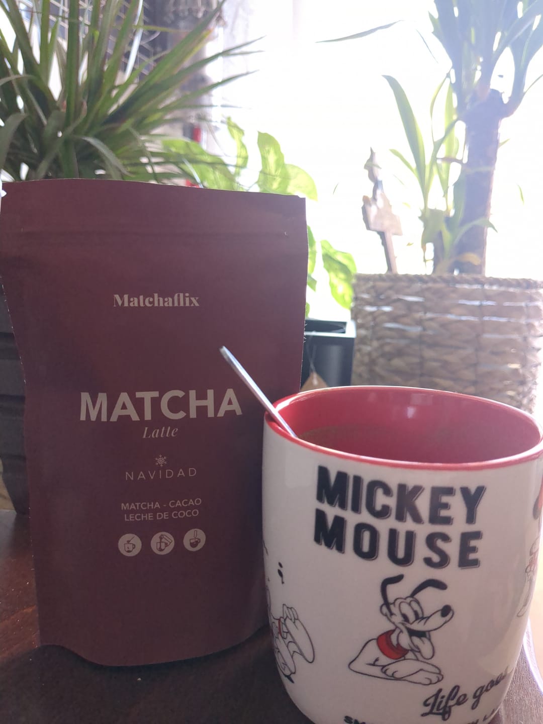 Customer photo review of Matcha Latte Navidad