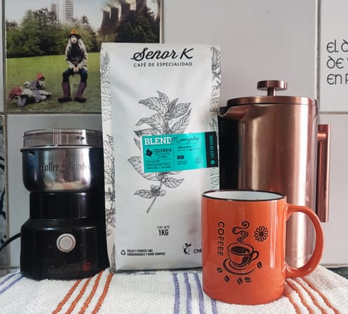 Customer photo review of Colombia | Blend Manizales Bolsa 1KG |GRANO ENTERO