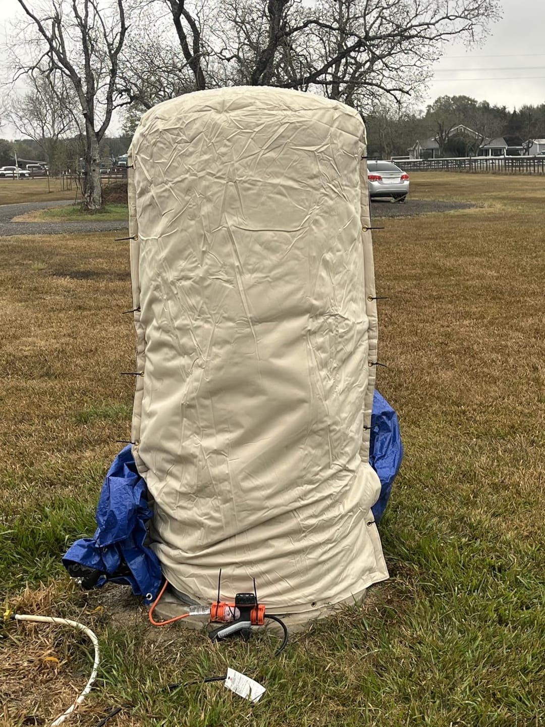 Customer photo review of Cold Snap™ Pressure Tank Insulation Multilayer Jacket