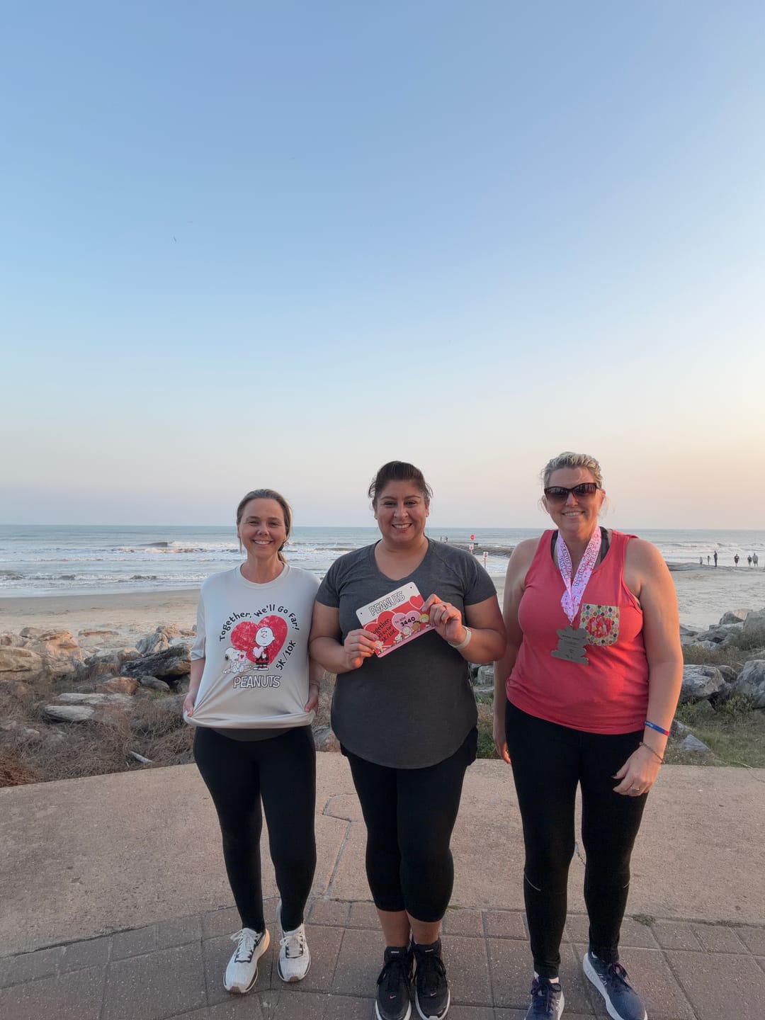 Customer photo review of Peanuts® 'Together We'll Go Far 5K/10K'
