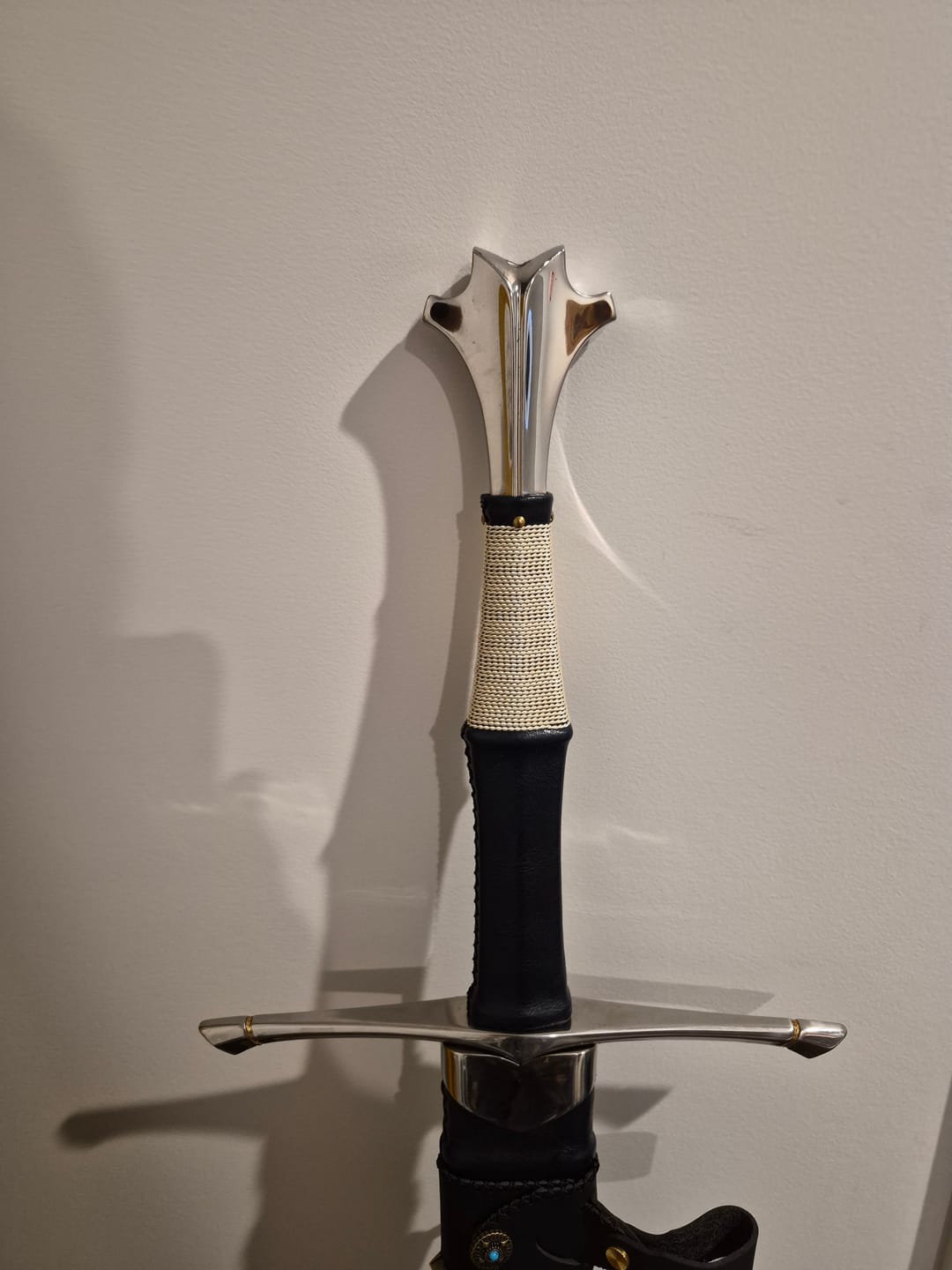 Customer photo review of The Dragonwhisper Longsword Version 2 with Fishtail Pommel