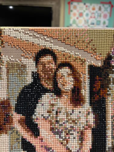 Customer photo review of Diamond Painting - Custom Photo