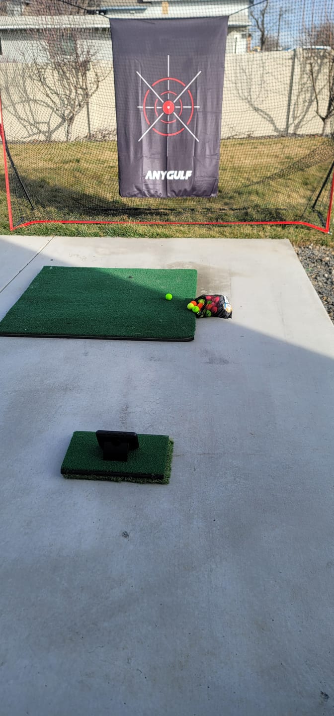 Customer photo review of Swing Caddie SC300i Portable Golf Launch Monitor