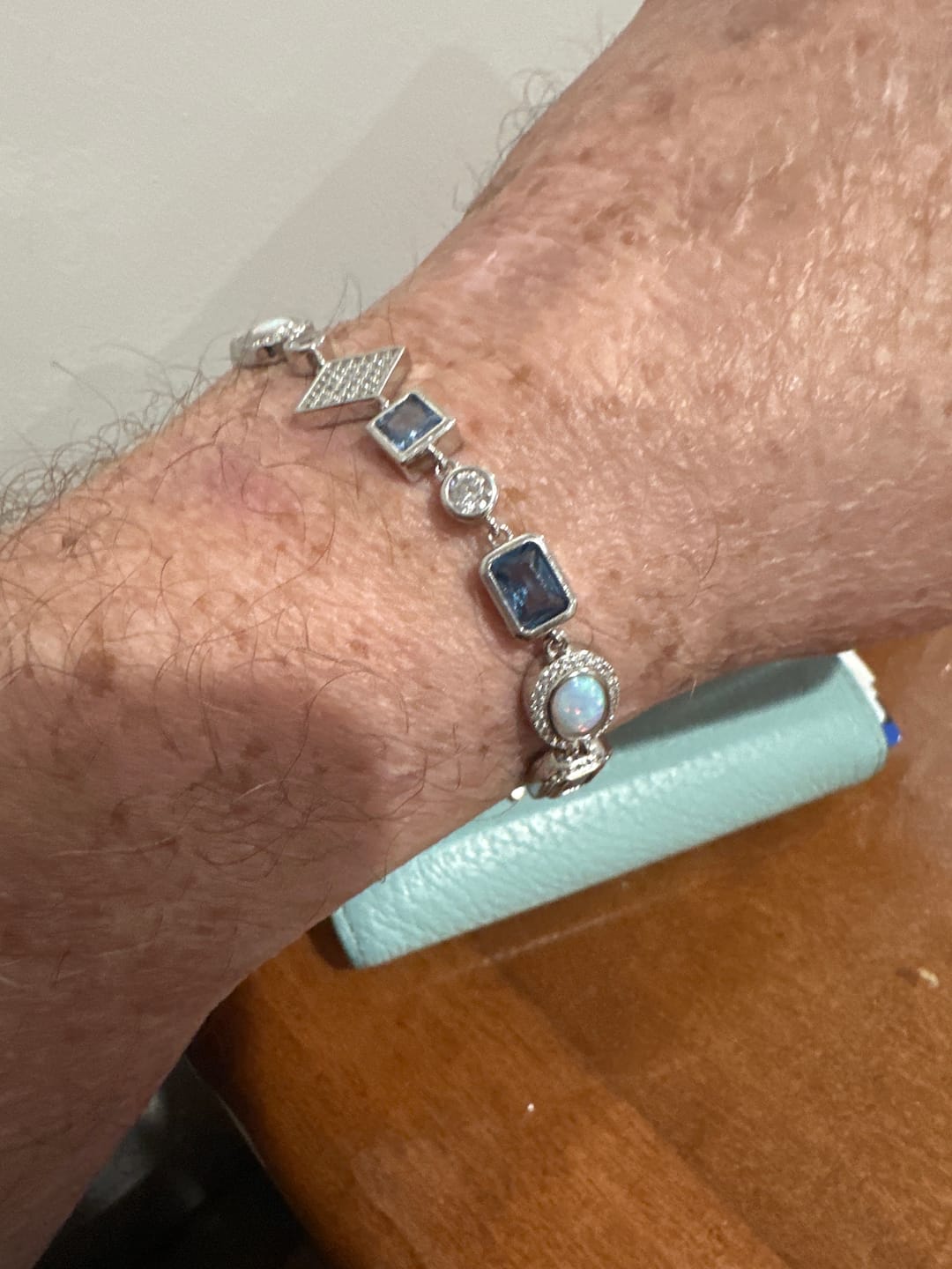 Customer photo review of Motif Gemstone Bracelet