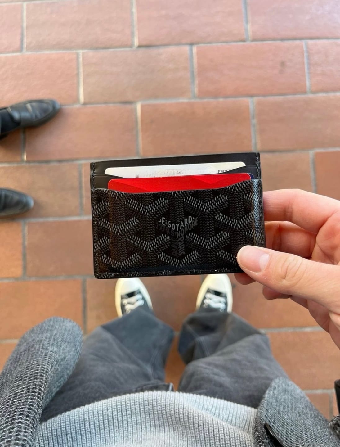Customer photo review of Tarjetero JetBlack | Edición limitada