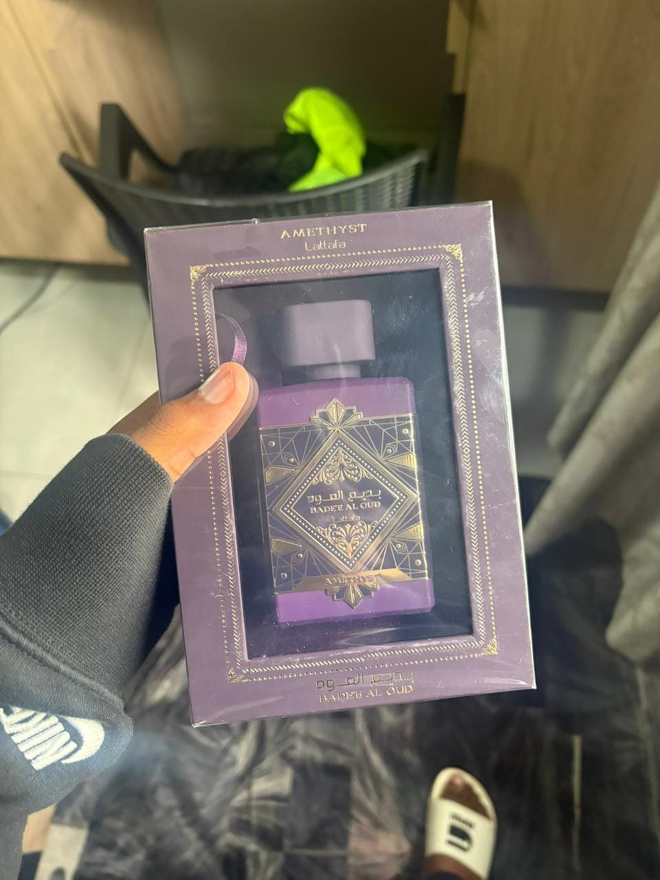 Customer photo review of Bade'e Al Oud Amethyst Lattafa Perfumes