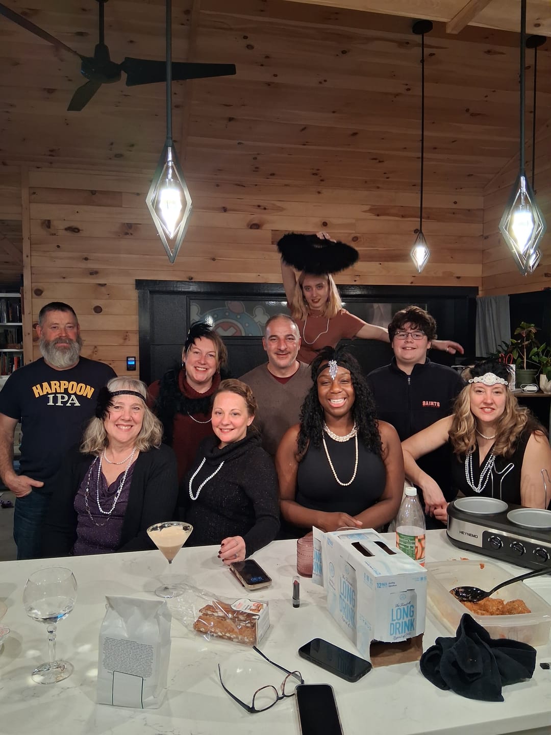 Customer photo review of 1920s Murder Mystery Game Kit